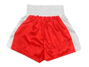 Kanong Old School Boxing Shorts : KNBSH-301-Classic-Red